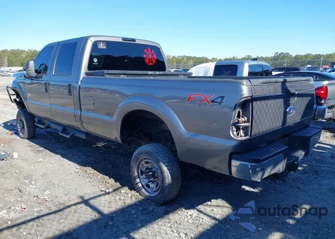 2013 Ford F-250 Xlt из США, поврежденный, VIN 1FT7W2BT3DEA55552